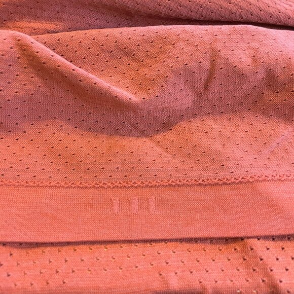 Lululemon Breeze By Short Sleeve, Coral, Size 8, Pre-Owned, Good Condition - Picture 8 of 8
